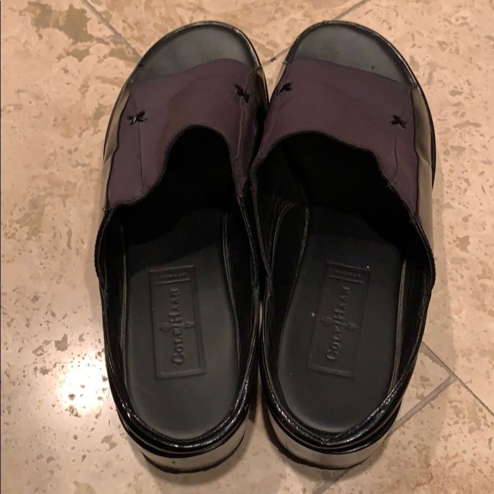 Cole Haan black sandals with heel